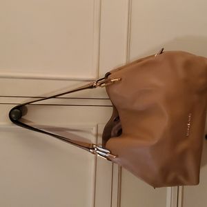 Michael Kors leather shoulder bag